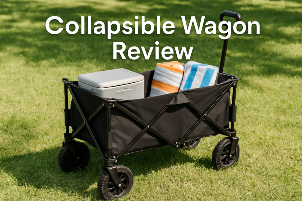 Collapsible foldable wagon